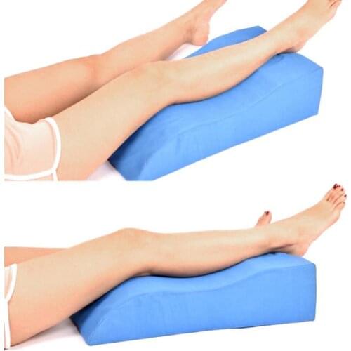 High Density Sponge Bed Sleeping Leg Raiser Rest Relax Support Memory Foam Foot Cushion Pillow