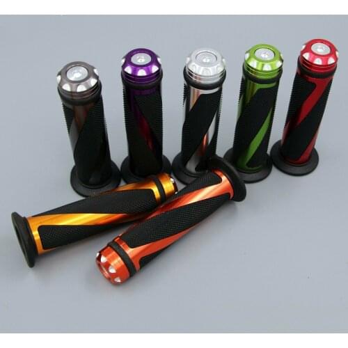 7/8" Handle Bar Hand Grips For Honda CBR1000RR CBR600RR CBR900/929/954 CB400/600