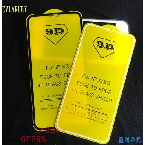 9D tempered glass for iphone XR Xs 11 Pro MAX glass on the for iphone 7 6 X 6s 8 plus protective glass on for iPhone x 8 7 6 6s