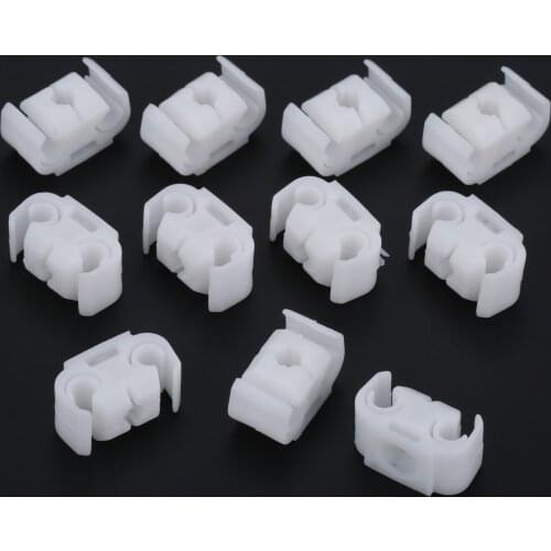 811611797 20Pcs Brake Cable Bracket Pipe Body Retaining Clip Holder For Golf Je tta Passat For Audi A4 A6 For Skoda For Seat