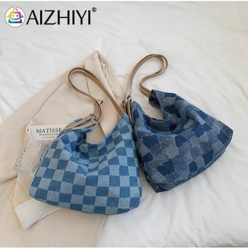 Женские джинсовые сумки AIZHIYI China At AliExpress