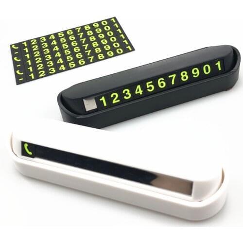 Car Styling Temporary Parking Card For Cadillac CTS XTS SRX ATS CT6 ESCALADE XT4 XT5 XT6 Escala Elmiraj ELR