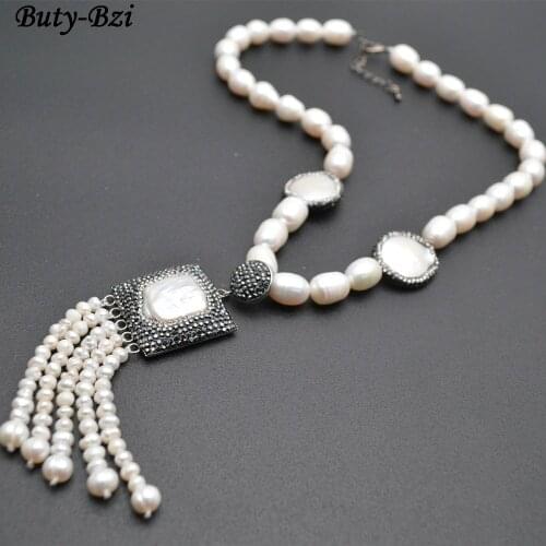Buty-Bzi Pearl Necklaces For Women