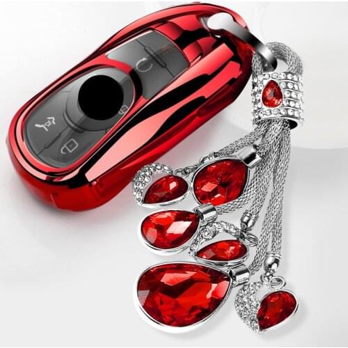 TPU Car Key Case Protection Full Cover For Buick OPEL Corsa Zafira Astra G H J Mokka Insignia Vectra Meriva Auto Key Ring