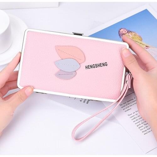 ECHOOO Women's Wallets With Clasp