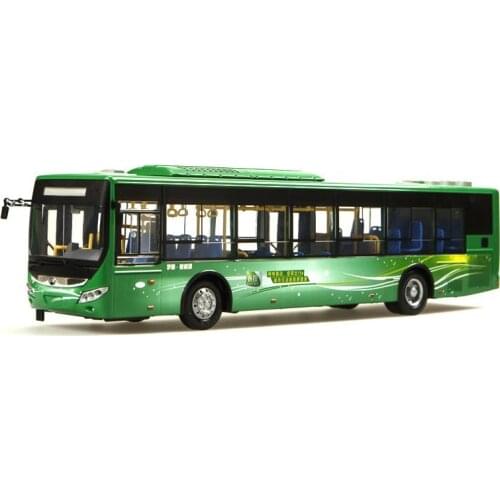 Collectible Alloy Model Gift 1:42 Original Yutong ZK6125CHEVPG21 Hybrid City Transit Bus Vehicle DieCast Toy Model Decoration