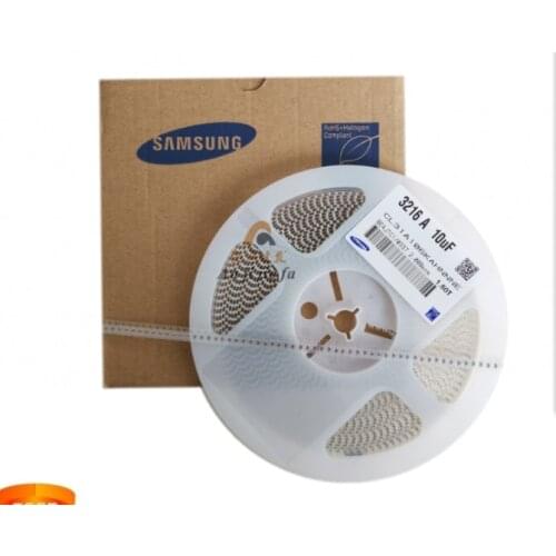 Chip capacitors CL31A106KAHNNNE 1206 106K 106M 3216 10uF 25V 50V 16V X5R X7R MLCC SMD capacitor CL31B106KB CL31A106KOHNNNE