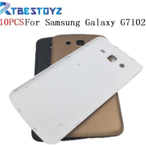 RTBESTOYZ 10PCS/Lot Housing Battery Cover Rear Door For Samsung Galaxy Grand 2 Duos G7102 G7106 G7105 Case Replacement Fundas