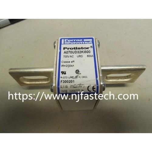 New original F300201 A070UD32KI800 800A 700V A070URD32KI0800 A 070 URD 32 KI 0800square body high speed fuse link