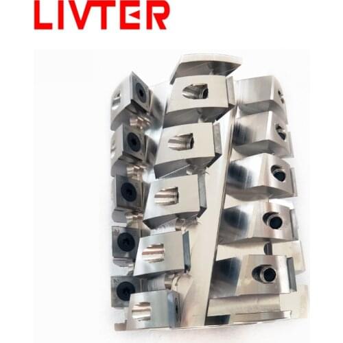 Best spiralizer chipper knife tct tip edge banding machine high performance throw-away type woodworking spiral cutter head