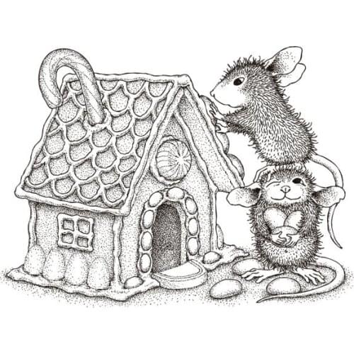 Cartoon mouse Transparent Clear Silicone Stamp/Seal for DIY scrapbooking/photo album Decorative clear stamp sheets A1799