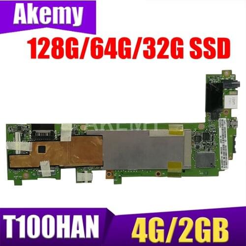 New for ASUS Transformer book T100H T100HA motherboard T100HAN motherboard tablet free shipping Z8500 CPU 128G / 64G / 32G SSD