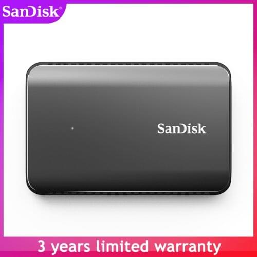 SanDisk USB 3.1 Extreme Speed 900 Portable Solid State Drive 480GB 960GB 850MB/S Hard Drive Support password protection function