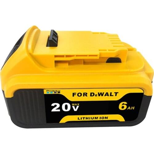 20V 6.0Ah DCB200 Replacement Li-ion Battery for DeWalt MAX XR DCB205 DCB201 DCB203 power tool 20 v 6000mAh Batteries