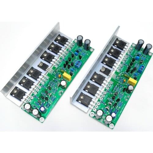 SOTAMIA 2Pcs Class A Power Amplifier Audio Board 50W 2.0 Sound Amplifiers Amp Transistor IRFP9140N Speaker Home Theater DIY