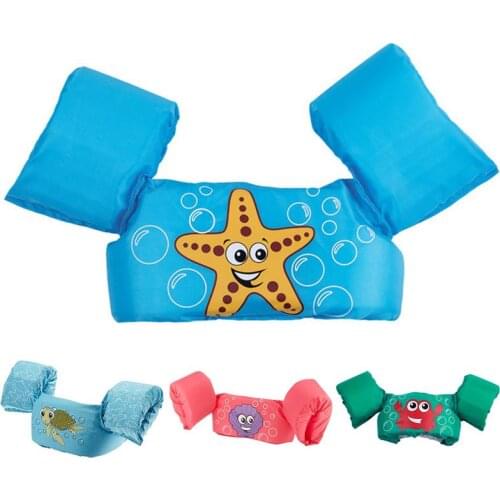 Children Kids Baby Float Arm Swimming Cartoon Life Float Jacket Safety Vest Swimming Pool Piscine Accessories
