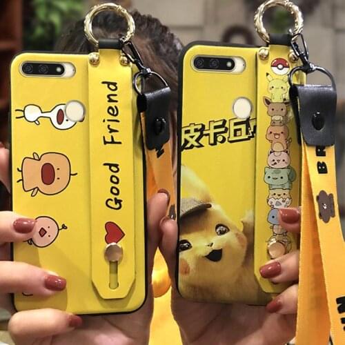 Shockproof Durable Phone Case For Huawei Honor 7A Pro/Enjoy 8E Silicone Dirt-resistant Kickstand