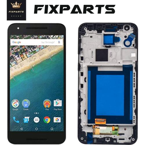 LCD For LG Nexus 5X LCD H791 Display Touch Screen Digitizer Assembly with Frame Replacement Parts For 5.2" LG Nexus 5X LCD