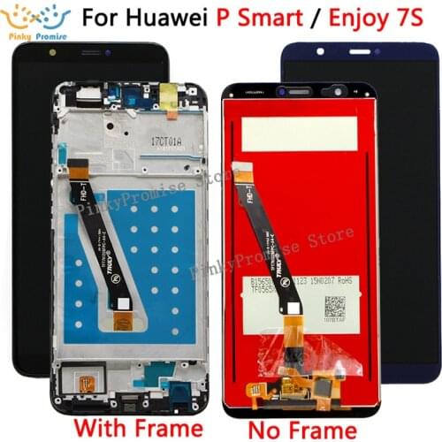 Huawei P Smart LCD Display Touch Screen Digitizer Assembly With Frame For Huawei Enjoy 7s FIG-LX1 FIG-LA1 Huawei P Smart Lcd