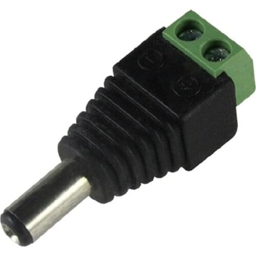 10pcs/lot CCTV BNC Connector Professional Male DC Power converter/DC Plug Adapter for CCTV security cameras