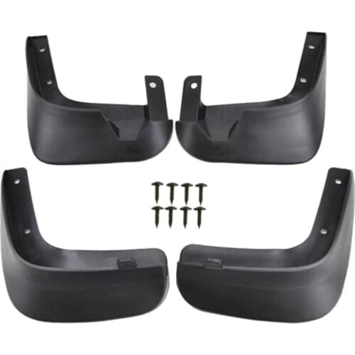 4Pcs Car Mud-Flaps Front Rear Fender Auto Mudflaps Mudguards Splash Guard for Chevrolet Aveo T250 2007 2008 2009 2010 2011