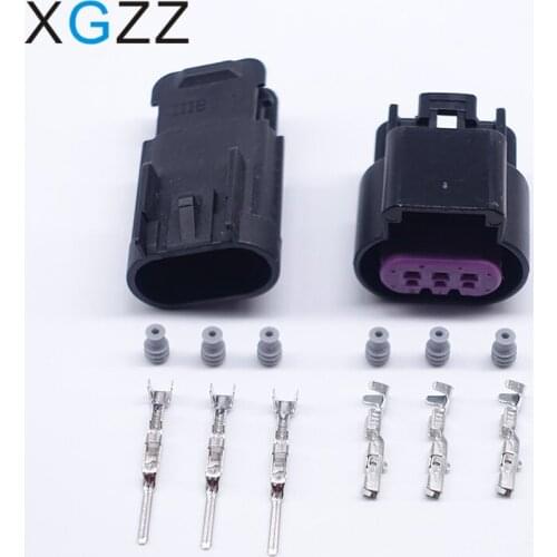 5set 15326808 High Quality 3 pin male auto waterproof Connector electric wiring cable plug connector