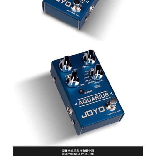 Authentic Joyo R series r-07 Aquarius electric guitar single piece effector delay + looper