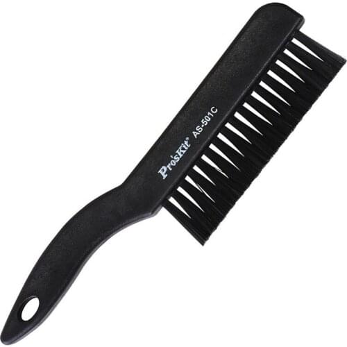 Free Shipping ProsKit AS-501C Anti-static Brush 140mm For Computer Electronic Component Repair Thoroughly Cleaning Brush