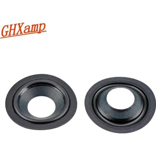 GHXAMP 1.5 Inch 44mm Speaker Paper Cone 15 Core Loudspeaker Sound Basin Rubber-Edge Rapeir Audio Accessories Diy 2PCS