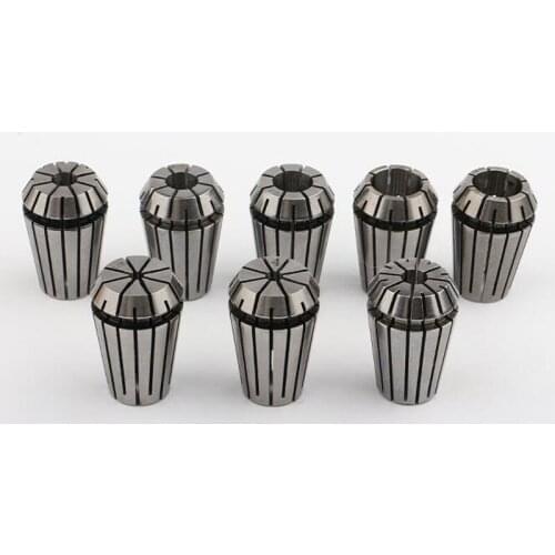 Hot Sale Machine Collet Chuck ER20 CNC Lathe Metalworking 1mm To 13mm Replacement