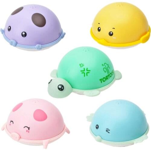 Hot Sale Baby Water Spray Electric Induction Bath Water Toy Without Base Bathroom Floating Water Toy Infant Bathtub Water Toys