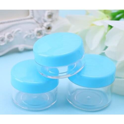 Mini Sample Bottle Cosmetic Makeup Empty Jar Pots Face Cream Lip Balm Container Beads Nail Art Lip Balm Bottle 10 15 20g