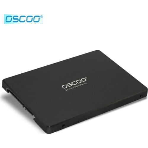 New Ocsoo 2.5Inch HDD SSD 120gb 240gb 480gb Original Black Metal Case Internal Solid State Drive Hard Disk for Laptop PC
