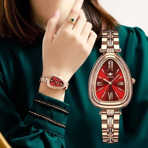 OUPINKE New Automatic Mechanical Womens Watch Sapphire Luminous Waterproof Women Watches