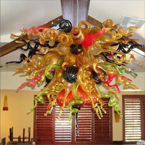 Wholesale Wedding Design Hand Blown Glass Chandelier Hand Blown Murano Glass Chandelier