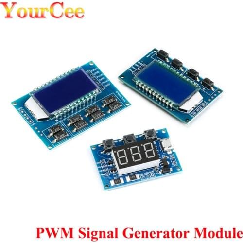 PWM Signal Generator 1Hz-150Khz LCD Display Pulse Frequency Duty Cycle Adjustable Module Digital Tube Displsy 3.3V-30V