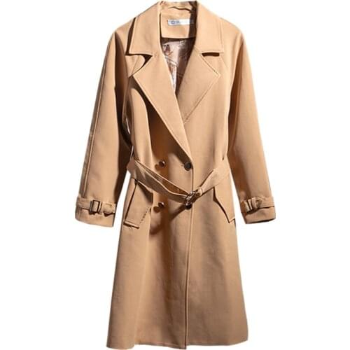 Женские классические плащи QEWSDRFG China At AliExpress