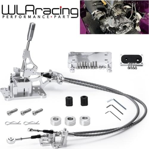 Shifter Box Shifter Cables Knob Trans Bracket Shifter Base Plate Firewall Cable Grommet Race-Spec Manual For RSX K-Swap K20 K24