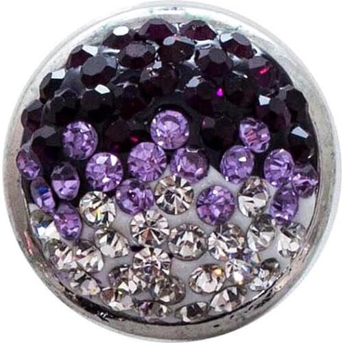 Changeable 18mm snaps with copper bottom and rhinestones fit ginger snaps jewelry MDB18-65-3