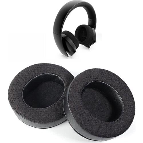 Replacement Accessories Leather Ear Pads Cushion Cover Earpads for alienware AW310H Headset Q81F