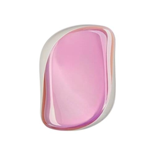 1pc Pink Detangling Hair brush Detangler hair comb for children portable size with case reduce hair loss Cute