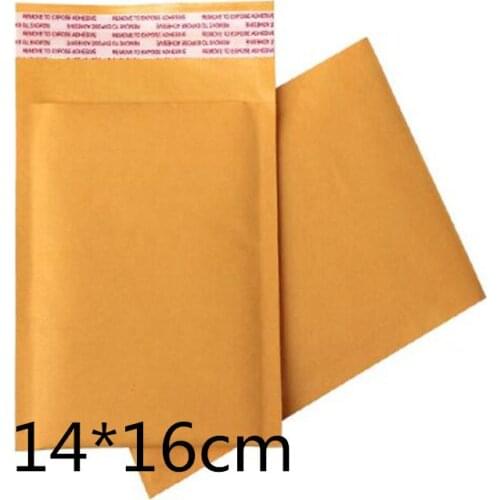 100PCS Wholesale Bubble Mailers Padded Envelopes Bags Kraft Bubble Mailers ENVELOPE Mailing Bags 5.5''*6.3'''(14*16cm)