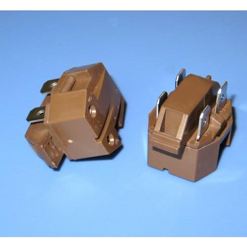 2Pcs Universal Refrigerator Freezer Compressor PTC Start Relay IC-4, 220V 17Ohm,Compressor Appliance Parts 2262185