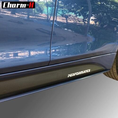 2pcs M Performance Side Skirt Sill Stripe Sticker Vinyl Decal Graphic For BMW 2 series F22 F23 220i 228i Racing Stripe Stickers
