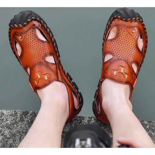 Sandalet Erkek Zandalias Hombre 2020 Fashion Men Sandales De Luxe Beach Sandals For Rubber Sandalias Deportivas Sneakers