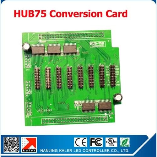 Hub75 8 interfaces adaptor, Hub card for indoor and outdoor fix install led screens hub75b card