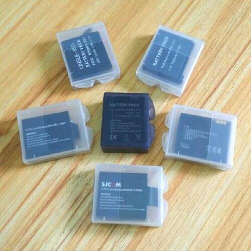 Clownfish Battery Case Storage Box Cover for GoPro Hero 9 8 7 6 5 4 3 Xiaomi Yi 4K Mijia SJCAM SJ4/6/8/9 H9R THIEYE T5E Camera