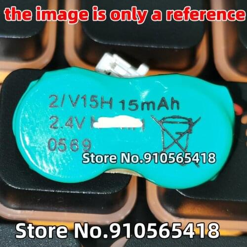 1PCS 2/V15H 15mAH 2.4V ML1220 Dual battery With wire2Mouth2PPlug