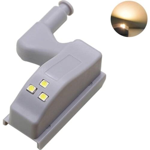 LED Under Cabinet Light Universal Wardrobe Light Sensor Led Inner Hinge Lamp For Cupboard Closet Kitchen