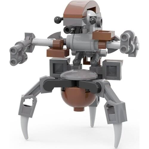 MOC Destruction Robot Building Blocks For Star of Space Wars Series Destroyer Machine Assemble Model Bricks Toys Children